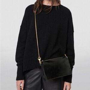 Allsaints Fletcher Xbody dark green WB029T